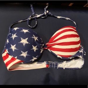 Flag Bikini Top